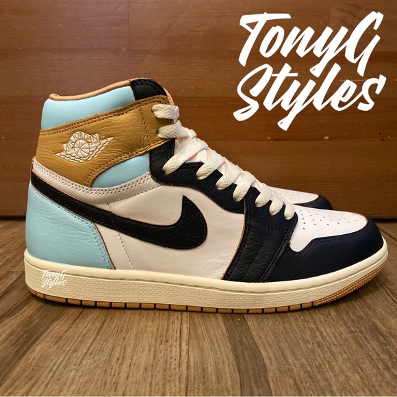 🦋NEW🦋 CUSTOM AIR JORDAN 1 RETRO HI - Picture 6 of 15